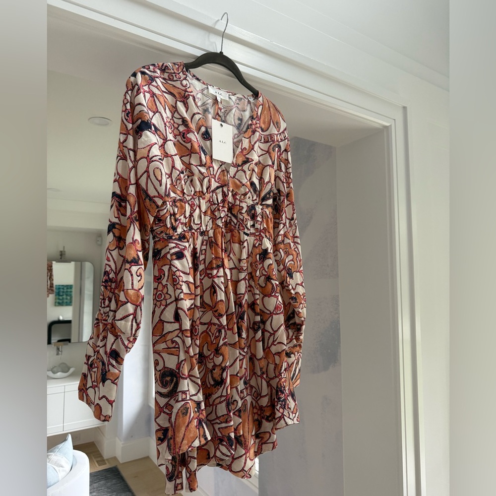 A.L.C. Salina Floral Mini Dress